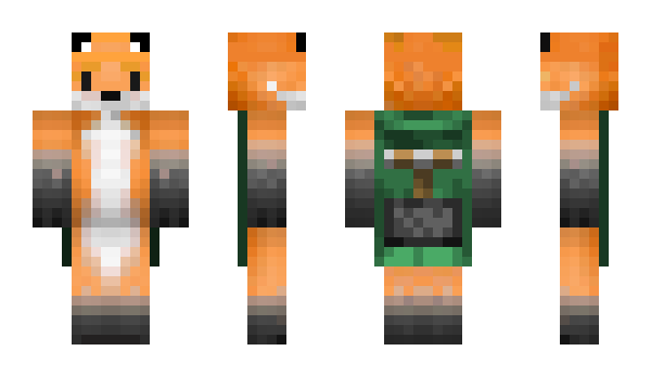Minecraft skin fox_2413