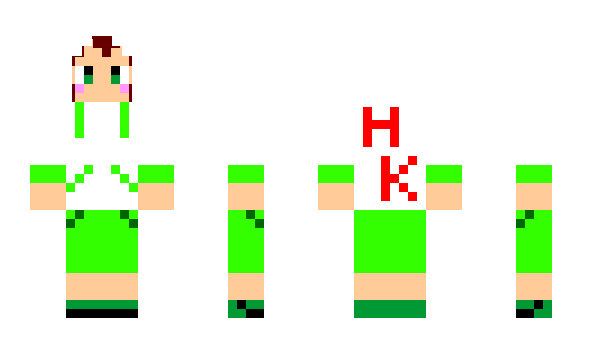 Minecraft skin ninachi