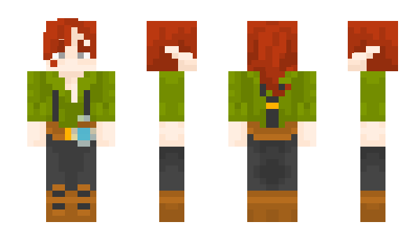 Minecraft skin m00nDruid