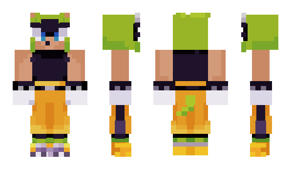 Minecraft skin Kimisastar