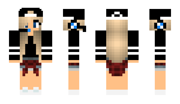 Minecraft skin Gamer__Girl