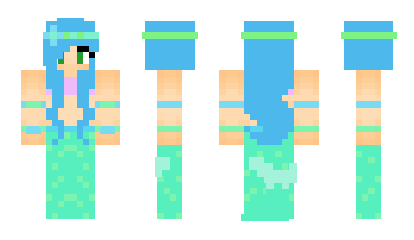 Minecraft skin little_ashley