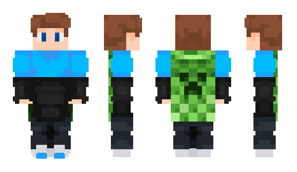 Minecraft скін по ніку Xavier_Eva