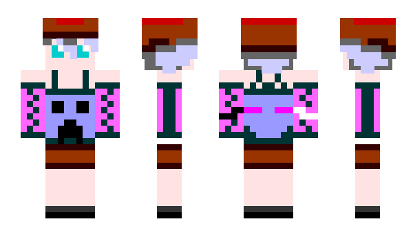 Minecraft skin Zaimoku