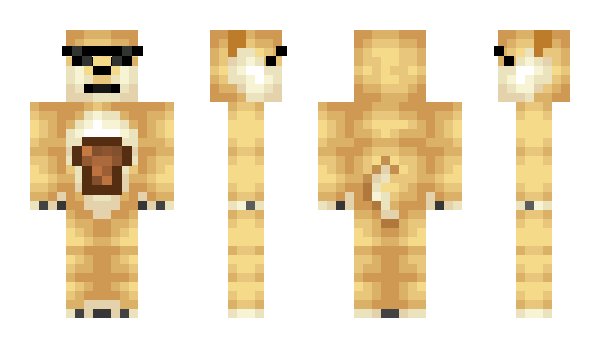 Minecraft skin BreadDog