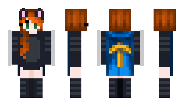 Minecraft скин по нику Lady_G4yFrog