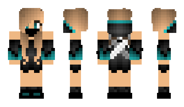 Minecraft skin _Mustikka_