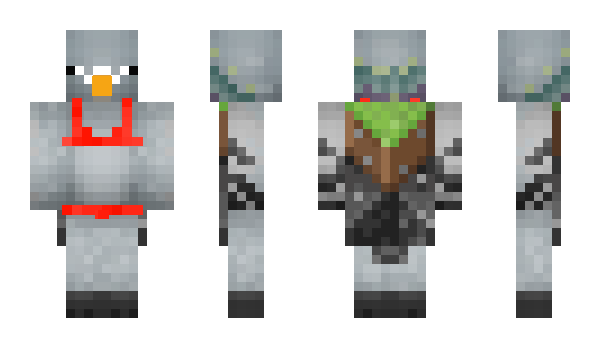 Minecraft skin kakaduk