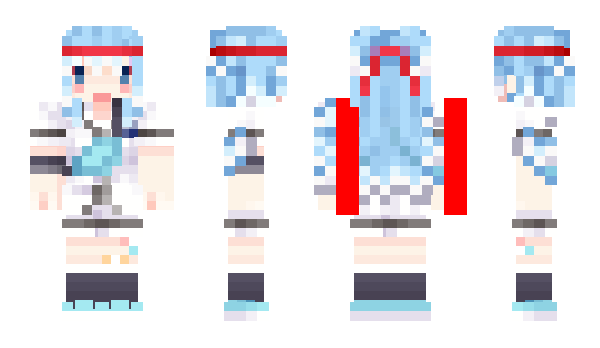 Minecraft skin umitsuki_leo