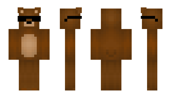 Minecraft skin Businessbear