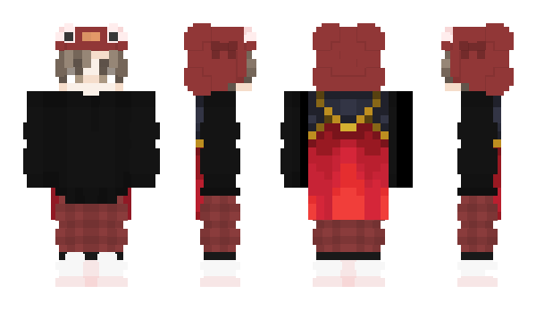 Minecraft skin hehehue