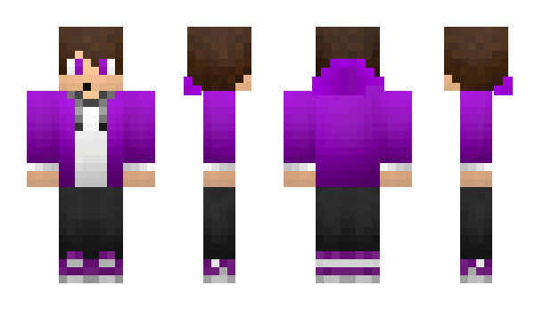 Minecraft skin PurpleOrchid