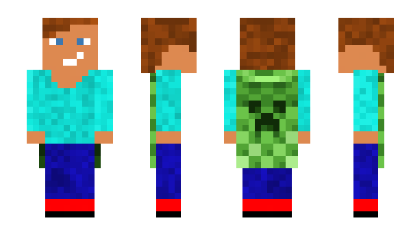Minecraft skin DoubleL