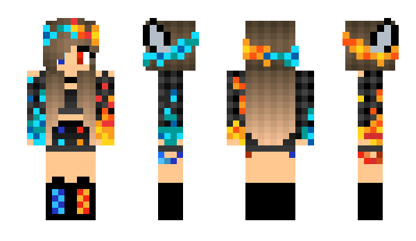 Minecraft skin Lavonia