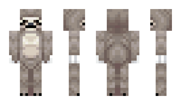Minecraft skin JustTired