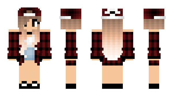 Minecraft skin Annakate77