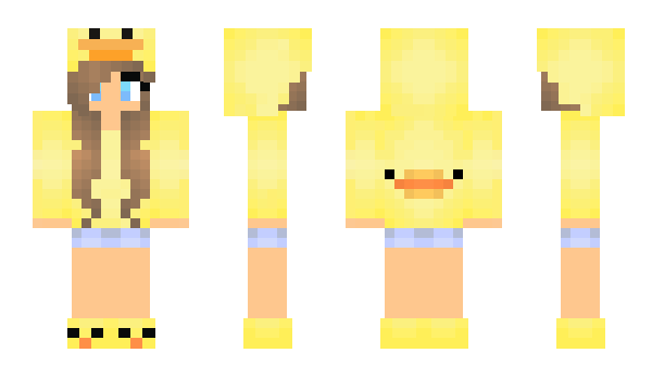 Minecraft skin DuckyNatalie