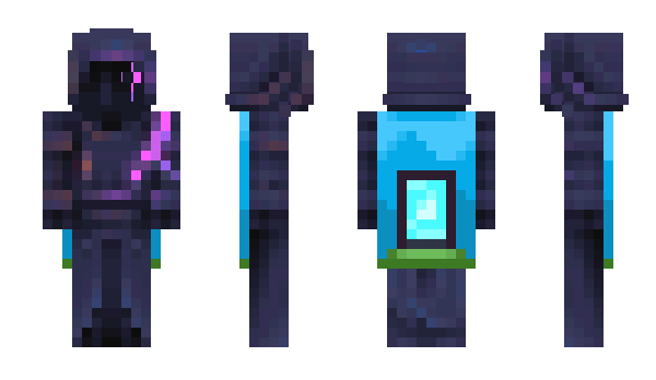 Minecraft скін по ніку Zer1k_KRYS