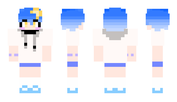 Minecraft скин по нику BlueSoda1004