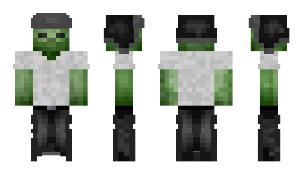 Minecraft скін по ніку UnknownZombies