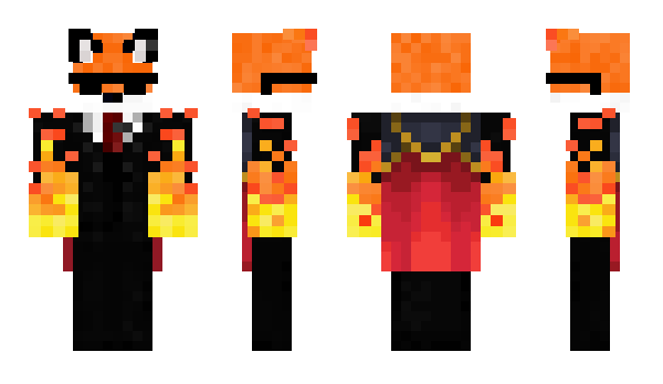 Minecraft skin Fox_play