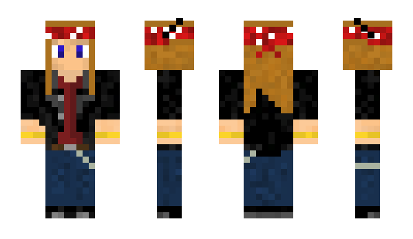 Minecraft skin KRblCKA