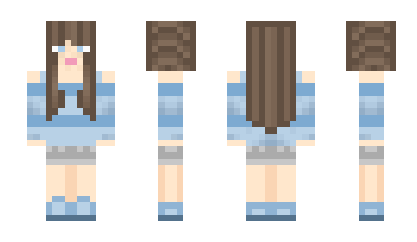 Minecraft skin aurorano