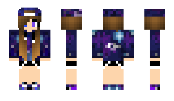 Minecraft skin Pandagirl156