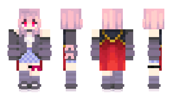 Minecraft skin BibiliveVT