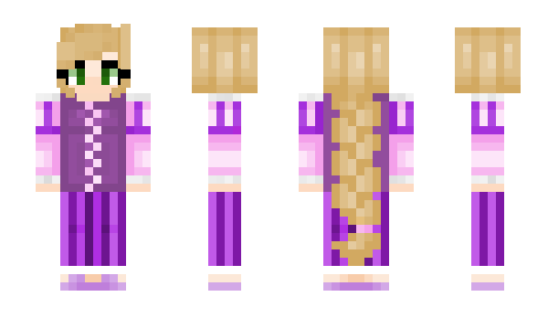 Minecraft skin princess_lin