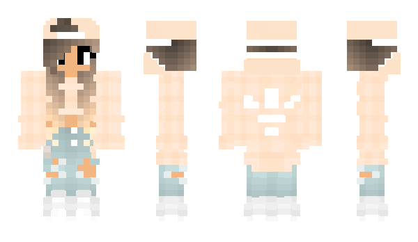 Minecraft skin Katie500