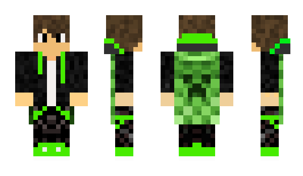 Minecraft skin DarkRayReborn