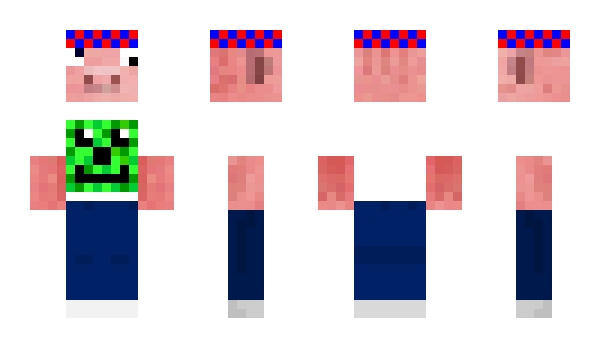 Minecraft skin Porkchop_Jr