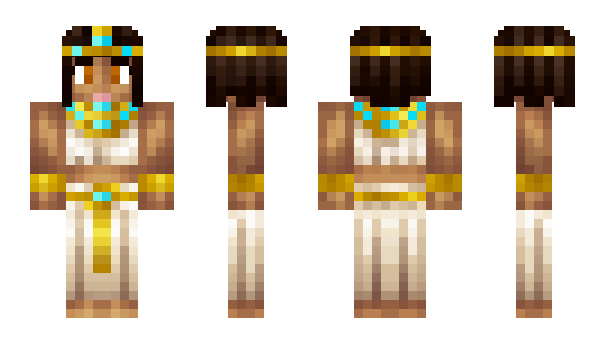 Minecraft скин по нику Cleopatra