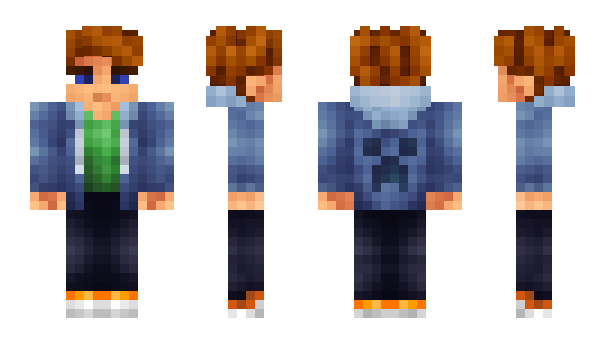 Minecraft skin DarkAlexHD