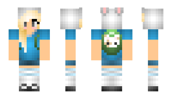 Minecraft skin FionnaAT