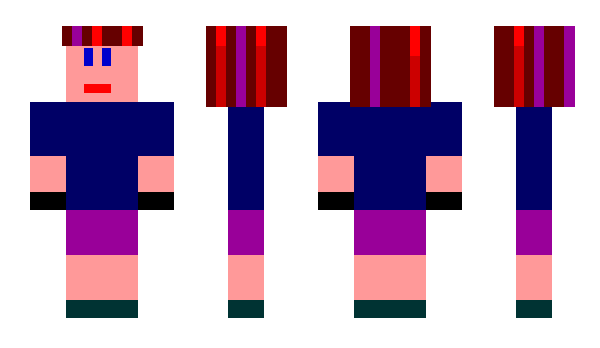 Minecraft skin soldiergirl