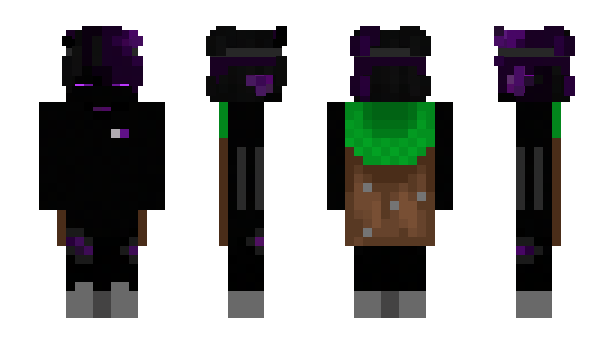 Minecraft skin Domeflamm