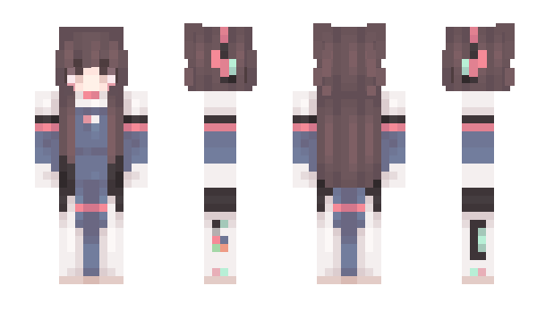 Minecraft skin SpaceGirl__