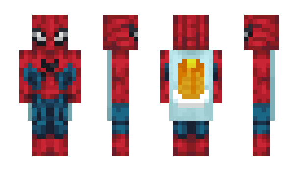 Minecraft скин по нику Spiderman_96283