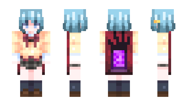 Minecraft skin mabayu_aki