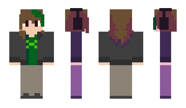 Minecraft скин по нику Virescent