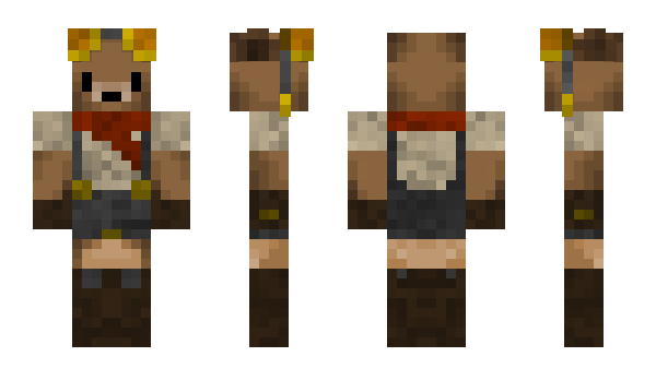 Minecraft skin Liziibear