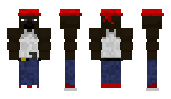 Minecraft skin TheHaircules