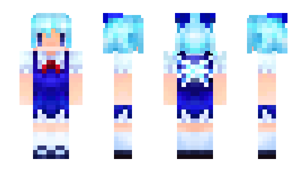 Minecraft skin Ribonn