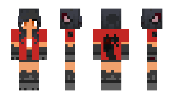 Minecraft skin wolf25