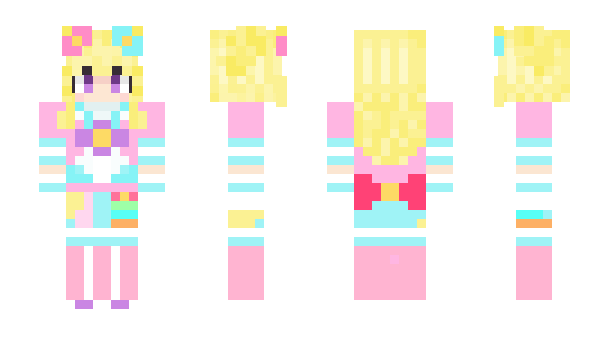 Minecraft skin Zzanna
