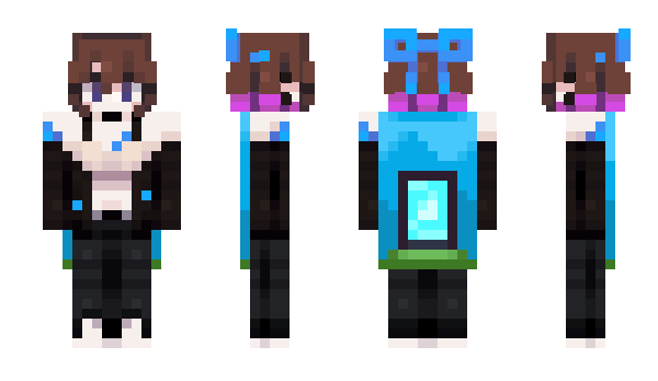 Minecraft skin Aumochii