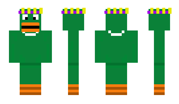 Minecraft skin DuckKi