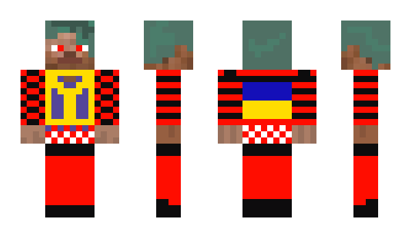 Minecraft скин по нику GlebPashko